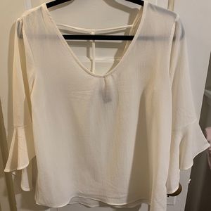 Wrangler white blouse